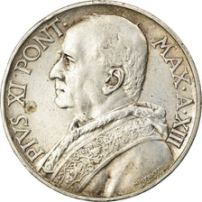 Moeda, CIDADE DO VATICANO, Pius XI, 10 Lire, 1934, Roma, AU(50-53), Prata, KM:8