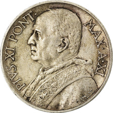 Monnaie, Cité du Vatican, Pius XI, 5 Lire, 1932, Roma, TTB, Argent, KM:7