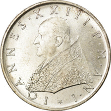 Münze, Vatikanstadt, John XXIII, 500 Lire, 1959, UNZ+, Silber, KM:65.1