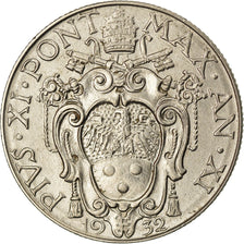 Monnaie, Cité du Vatican, Pius XI, 50 Centesimi, 1932, SUP, Nickel, KM:4