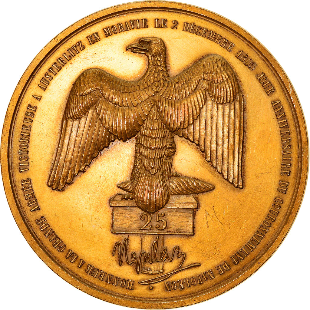 France, Medal, Arc de Triomphe du Carrousel, Arts & Culture, 1974, AU(55-58)