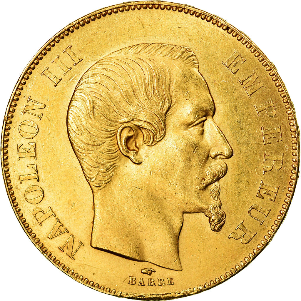 Münze, Frankreich, Napoleon III, Napoléon III, 50 Francs, 1857, Paris, SS+