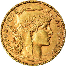 Coin, France, Marianne, 20 Francs, 1902, Paris, EF(40-45), Gold, KM:847