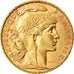 Moeda, França, Marianne, 20 Francs, 1903, Paris, AU(55-58), Dourado, KM:847