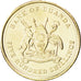 Uganda, 500 Shillings, 2008, SPL, Nichel-ottone, KM:69