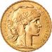 Moeda, França, Marianne, 20 Francs, 1914, MS(60-62), Dourado, KM:857