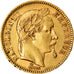 Moneta, Francia, Napoleon III, Napoléon III, 20 Francs, 1862, Paris, BB, Oro