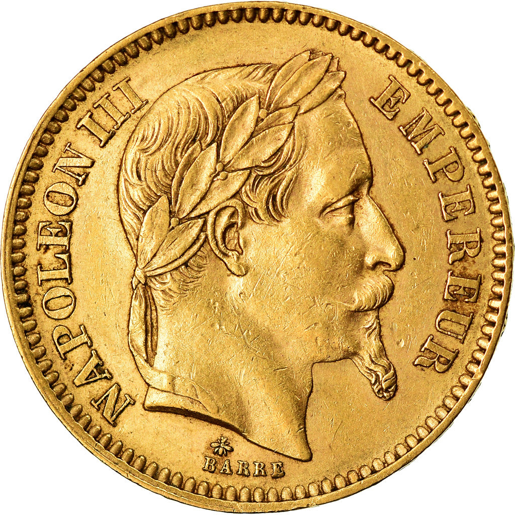 Monnaie, France, Napoleon III, Napoléon III, 20 Francs, 1863, Paris, TTB+, Or