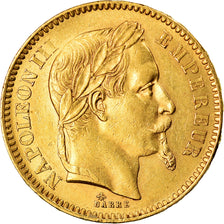 Moneda, Francia, Napoleon III, Napoléon III, 20 Francs, 1864, Paris, EBC, Oro