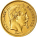 Münze, Frankreich, Napoleon III, 20 Francs, 1865, Paris, SS+, Gold, KM:801.1