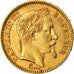 Moneta, Francja, Napoleon III, 20 Francs, 1866, Paris, AU(55-58), Złoto