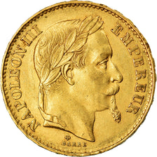 Münze, Frankreich, Napoleon III, Napoléon III, 20 Francs, 1869, Strasbourg