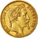 Moneda, Francia, Napoleon III, Napoléon III, 20 Francs, 1870, Strasbourg, MBC+