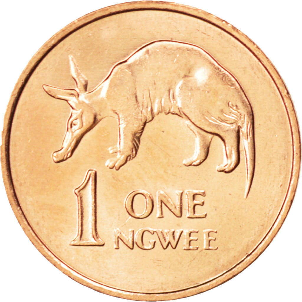 Coin, Zambia, Ngwee, 1983, MS(63), Copper Clad Steel, KM:9a