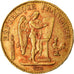 Moneta, Francja, Génie, 20 Francs, 1897, Paris, AU(50-53), Złoto, KM:825