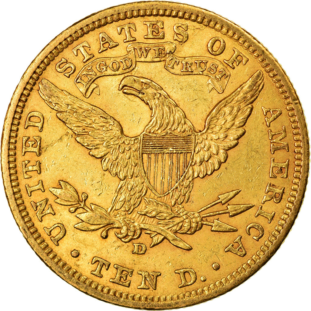 Moneta, Stati Uniti, Coronet Head, $10, Eagle, 1906, U.S. Mint, Denver, BB+