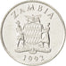 Coin, Zambia, 25 Ngwee, 1992, MS(63), Nickel plated steel, KM:29
