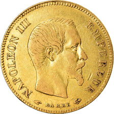 Münze, Frankreich, Napoleon III, 10 Francs, 1857, Paris, S+, Gold
