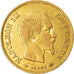 Moneda, Francia, Napoleon III, Napoléon III, 10 Francs, 1858, Paris, BC+, Oro