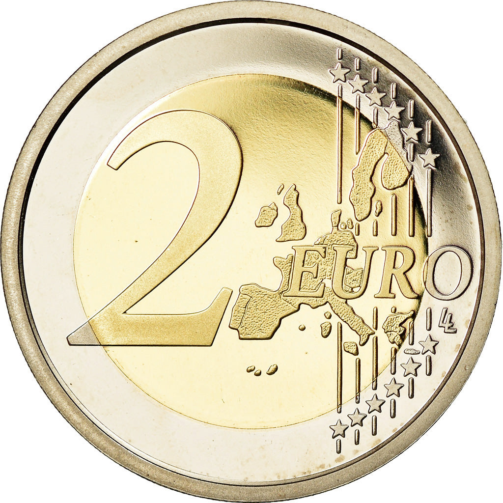 CITTÀ DEL VATICANO, 2 Euro, 2003, FDC, Bi-metallico, KM:348