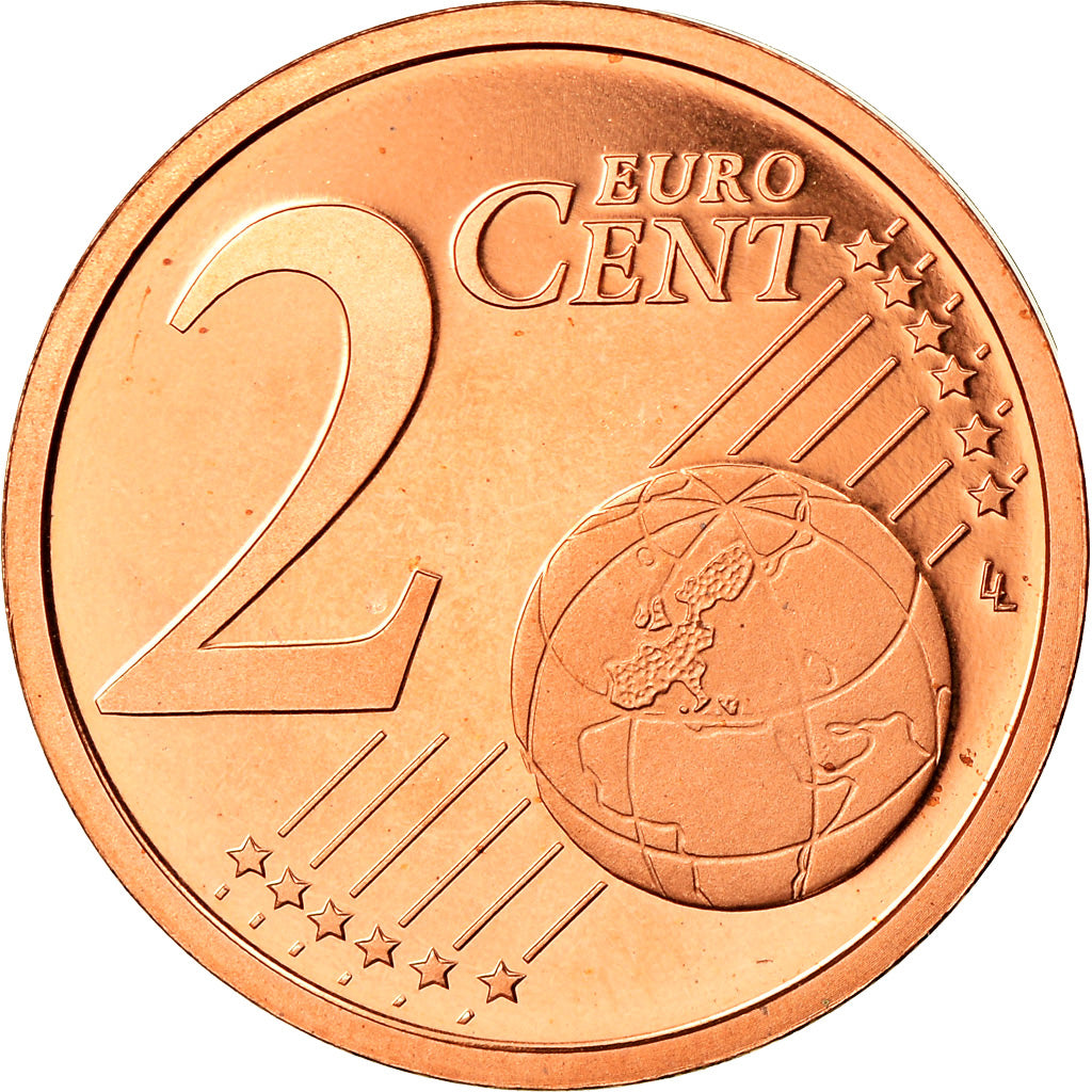 Moneta, CITTÀ DEL VATICANO, John Paul II, 2 Euro Cent, 2004, Rome, FDC, Acciaio