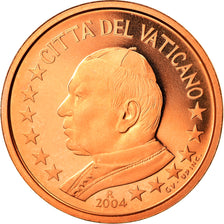 Coin, VATICAN CITY, John Paul II, 5 Euro Cent, 2004, Rome, MS(65-70), Copper