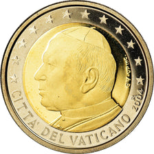 Monnaie, Cité du Vatican, John Paul II, 2 Euro, 2004, Rome, FDC, Bi-Metallic