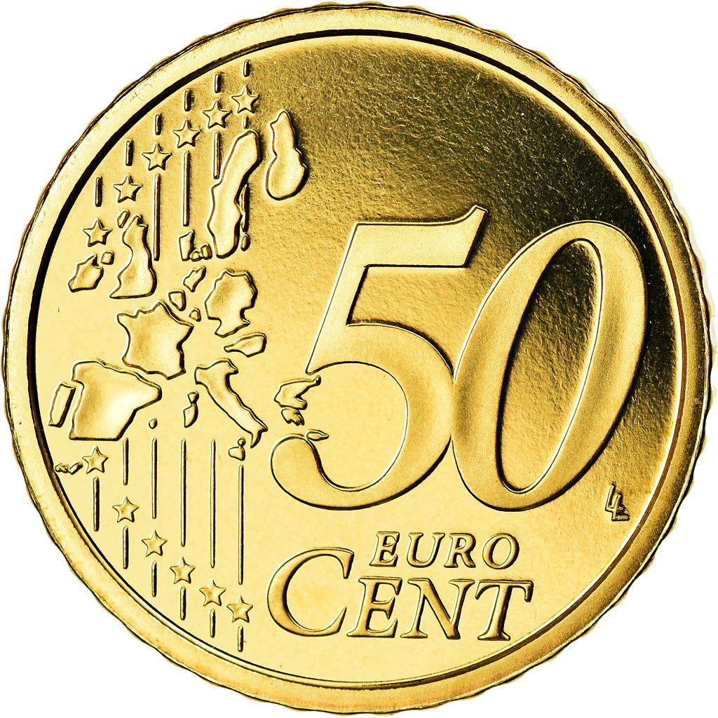 Vatikanstadt, 50 Euro Cent, 2006, STGL, Messing, KM:380