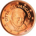 Cité du Vatican, 2 Euro Cent, 2008, BU, FDC, Copper Plated Steel, KM:376