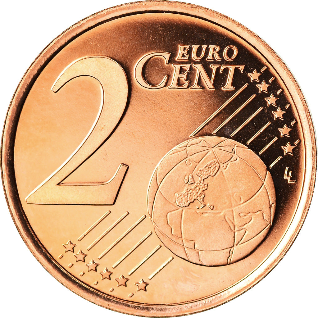 Cité du Vatican, 2 Euro Cent, 2008, BU, FDC, Copper Plated Steel, KM:376