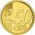 VATICAN CITY, 50 Euro Cent, 2008, BU, MS(65-70), Brass, KM:387