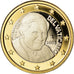 CITTÀ DEL VATICANO, Euro, 2008, BU, FDC, Bi-metallico, KM:388