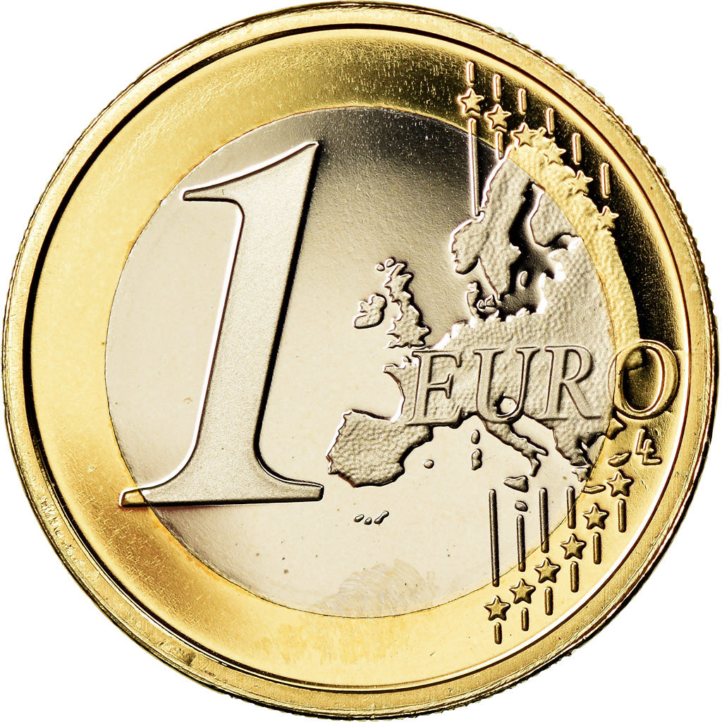 CITTÀ DEL VATICANO, Euro, 2008, BU, FDC, Bi-metallico, KM:388