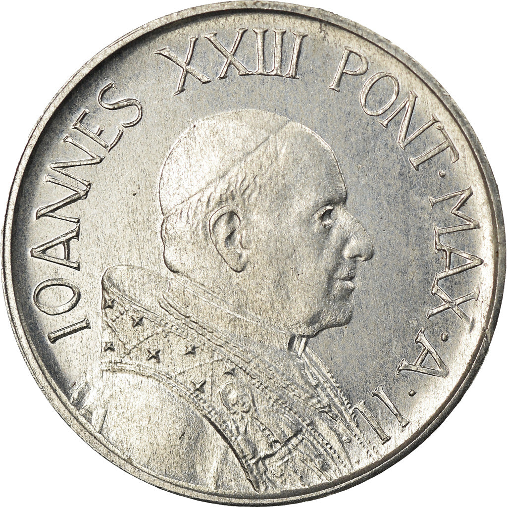 Monnaie, Cité du Vatican, John XXIII, 5 Lire, 1960, SPL, Aluminium, KM:60.2
