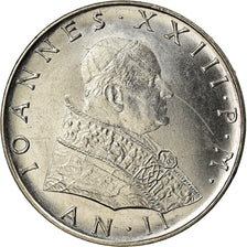 Moeda, CIDADE DO VATICANO, John XXIII, 50 Lire, 1960, MS(63), Aço Inoxidável