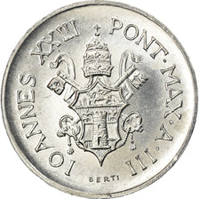 Monnaie, Cité du Vatican, John XXIII, Lira, 1961, SPL, Aluminium, KM:58.2