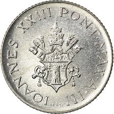 Monnaie, Cité du Vatican, John XXIII, 2 Lire, 1961, SPL, Aluminium, KM:59.2