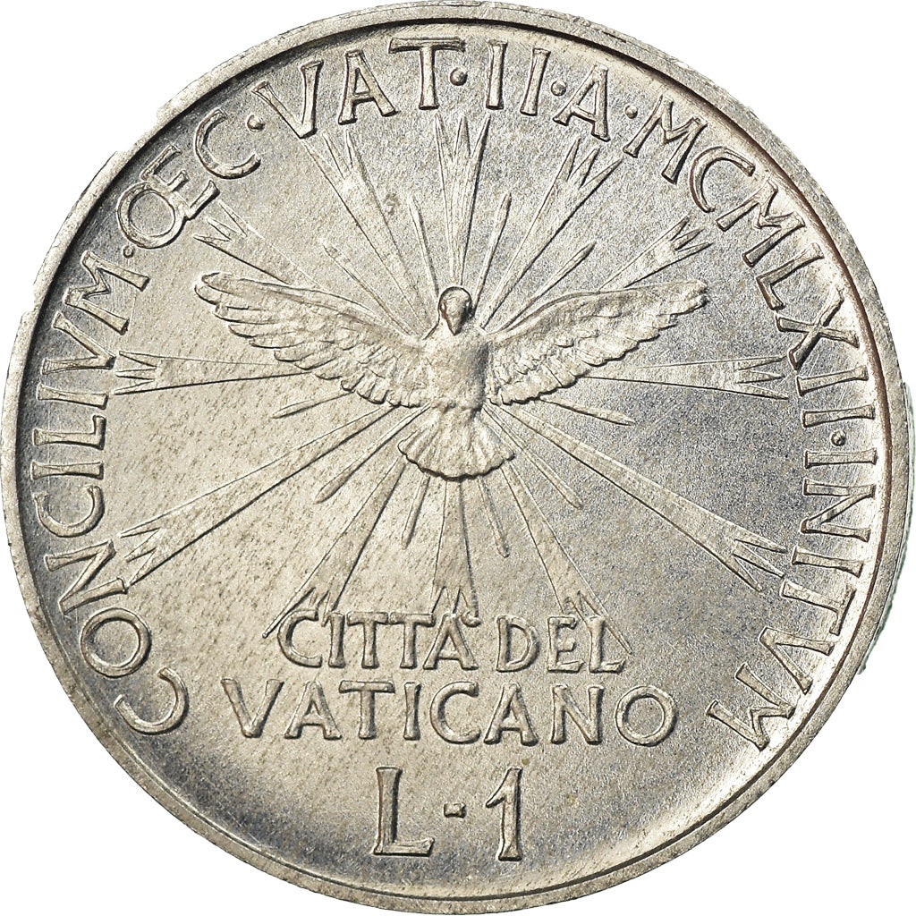 Monnaie, Cité du Vatican, John XXIII, Lira, 1962, SPL, Aluminium, KM:67