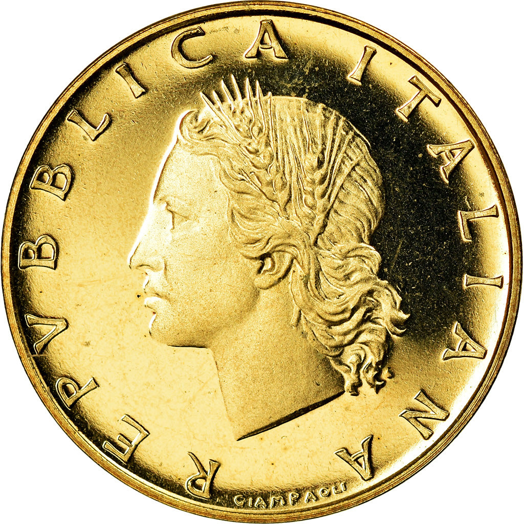 Monnaie, Italie, 20 Lire, 1985, Rome, Proof, FDC, Aluminum-Bronze, KM:97.2