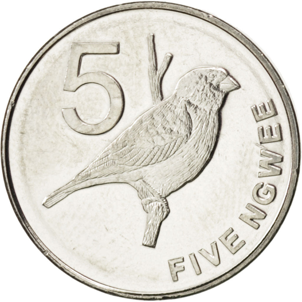 Zambie, 5 Ngwee 2012, KM 205