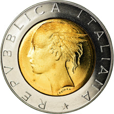 Moneta, Italia, 500 Lire, 1985, Rome, Proof, FDC, Bi-metallico, KM:111
