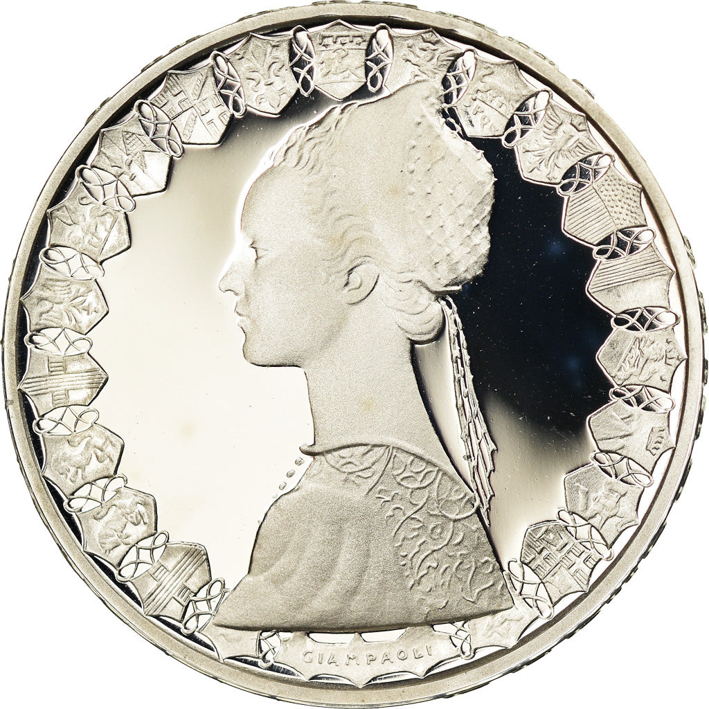 Münze, Italien, 500 Lire, 1985, Rome, Proof, STGL, Silber, KM:98
