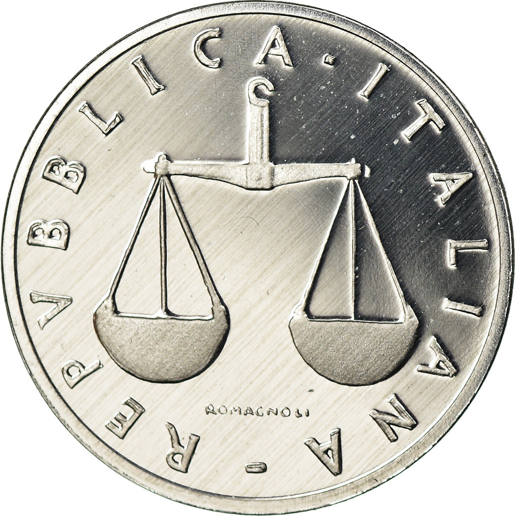 Moeda, Itália, Lira, 1986, Rome, Proof, MS(65-70), Alumínio, KM:91