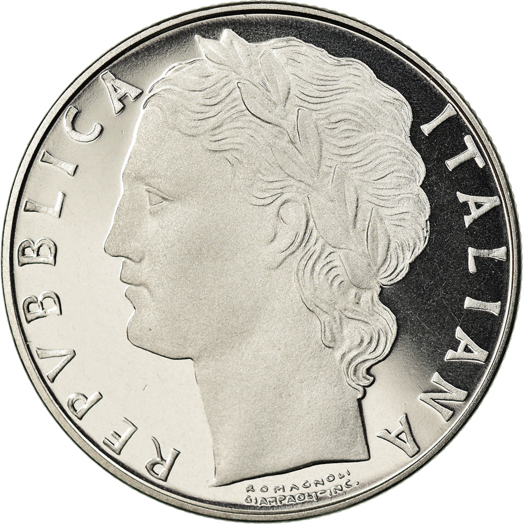 Monnaie, Italie, 100 Lire, 1986, Rome, Proof, FDC, Stainless Steel, KM:96.1