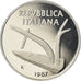 Monnaie, Italie, 10 Lire, 1987, Rome, Proof, FDC, Aluminium, KM:93