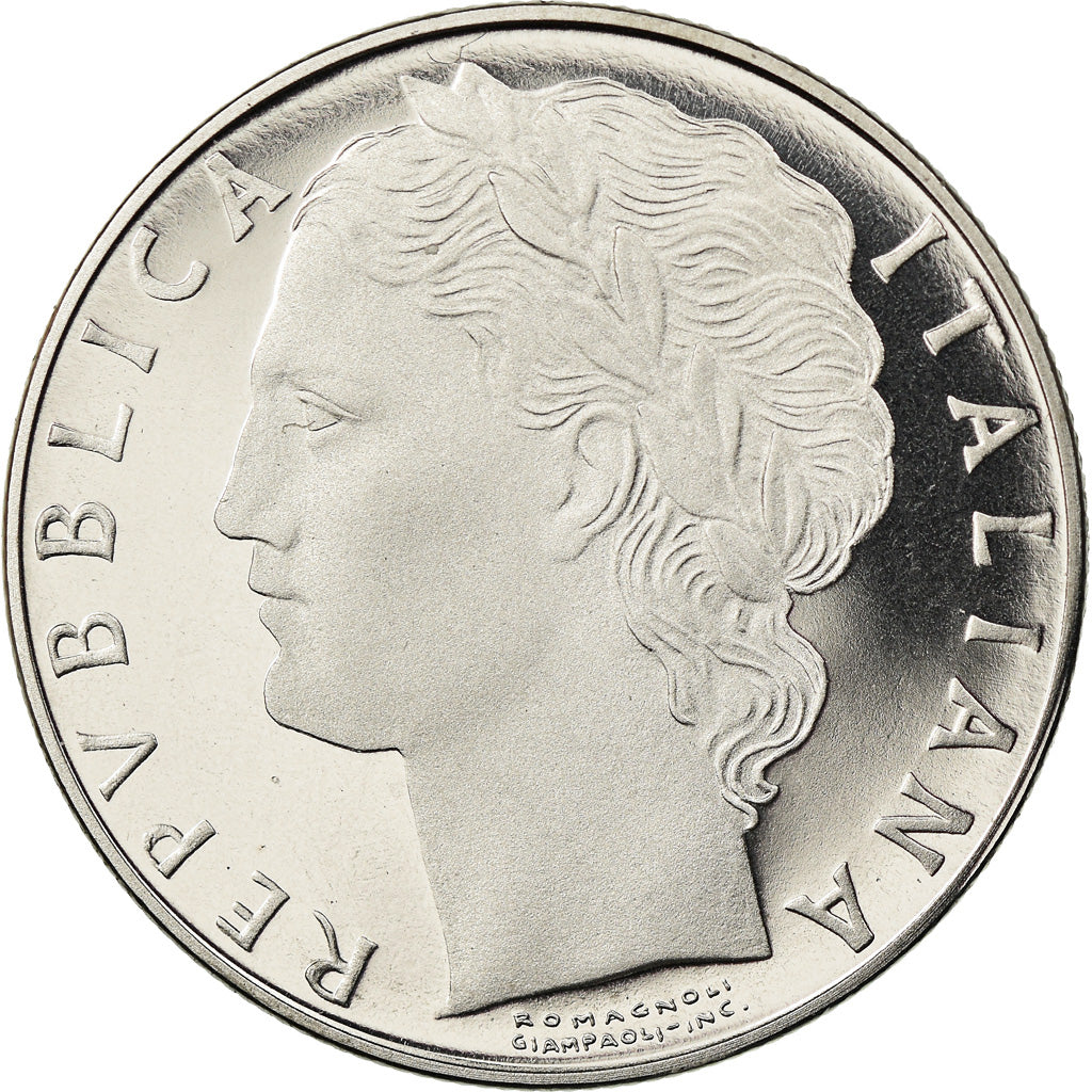 Monnaie, Italie, 100 Lire, 1987, Rome, Proof, FDC, Stainless Steel, KM:96.1