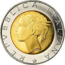 Monnaie, Italie, 500 Lire, 1987, Rome, Proof, FDC, Bi-Metallic, KM:111
