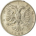 Münze, Albania, 1/2 Lek, 1926, Rome, SS, Nickel, KM:4