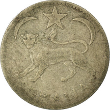 Moneta, Somalia, Somalo, 1950, MB, Argento, KM:5