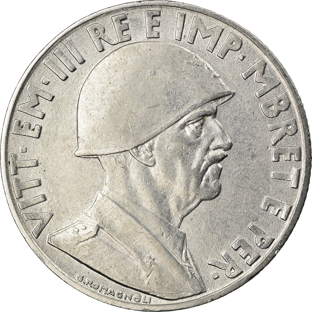 Münze, Albania, Vittorio Emanuele III, Lek, 1939, Rome, VZ+, Stainless Steel